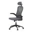 Kancelářská židle, houpací mechanismus, šedá, KA-K2021 GREY