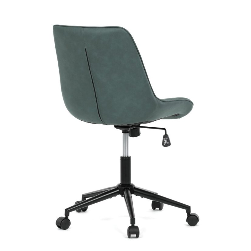 Pracovní židle, výškově nastavitelná, zelená látka, KA-V3120 GRN3