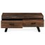 Konferenční stolek 120x60x48cm, masiv, old wood, AHG-536 PINE