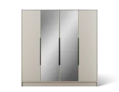 Lunara 200 otočná skříň kašmír (kód KB) (200 x 200) cm – 2 police pro přehledné uložení