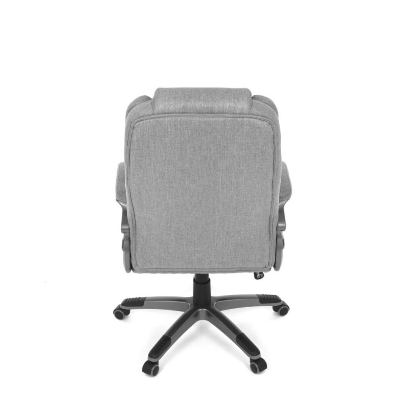 Kancelářské křeslo, houpací mechanismus, šedá látka, KA-C715 GREY2