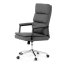 Kancelářské křeslo, houpací mechanismus, šedá ekokůže, KA-D8104 GREY