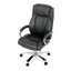 Kancelářské křeslo, houpací mechanismus, šedá ekokůže, KA-F1385 GREY