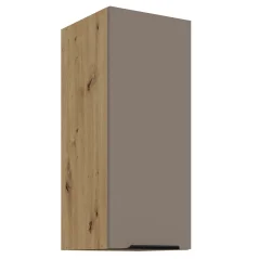 Horní skříňka FRISBO 30 G-72 1F, sandgrau/dub artisan (30 x 71,5) cm