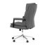 Kancelářské křeslo, houpací mechanismus, šedá ekokůže, KA-D8104 GREY