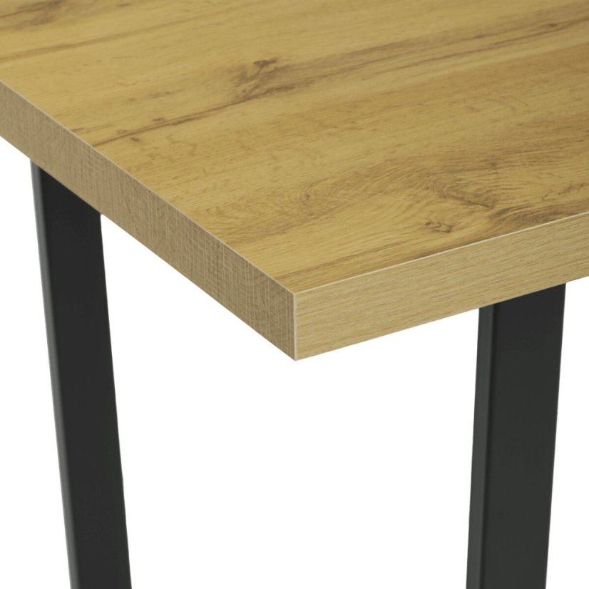 Jídelní stůl 160x80cm, lamino, dub, HT-R5216 OAK