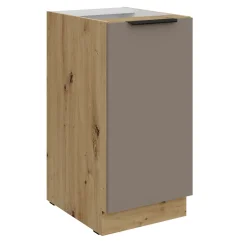Spodní skříňka, sandgrau/dub artisan, FRISBO 40 D 1F BB