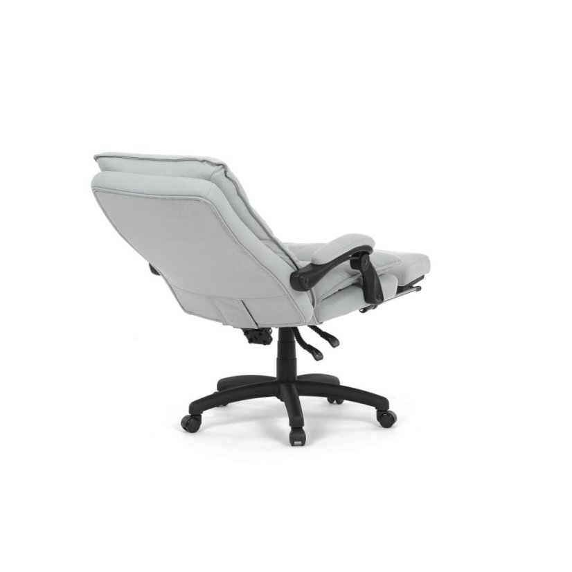 Kancelářské křeslo, synchronní mechanismus, stříbrná látka, KA-Y350 SIL