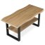 Konferenční stolek 120x60x55cm, mdf, divoký dub, CT-F4212 OAK