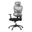 Kancelářská židle, houpací mechanismus, šedá, KA-K2080 GREY