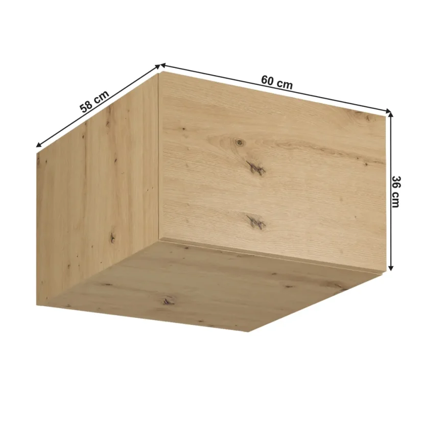 Horní skříňka LANGEN N60, dub artisan (60 x 36) cm