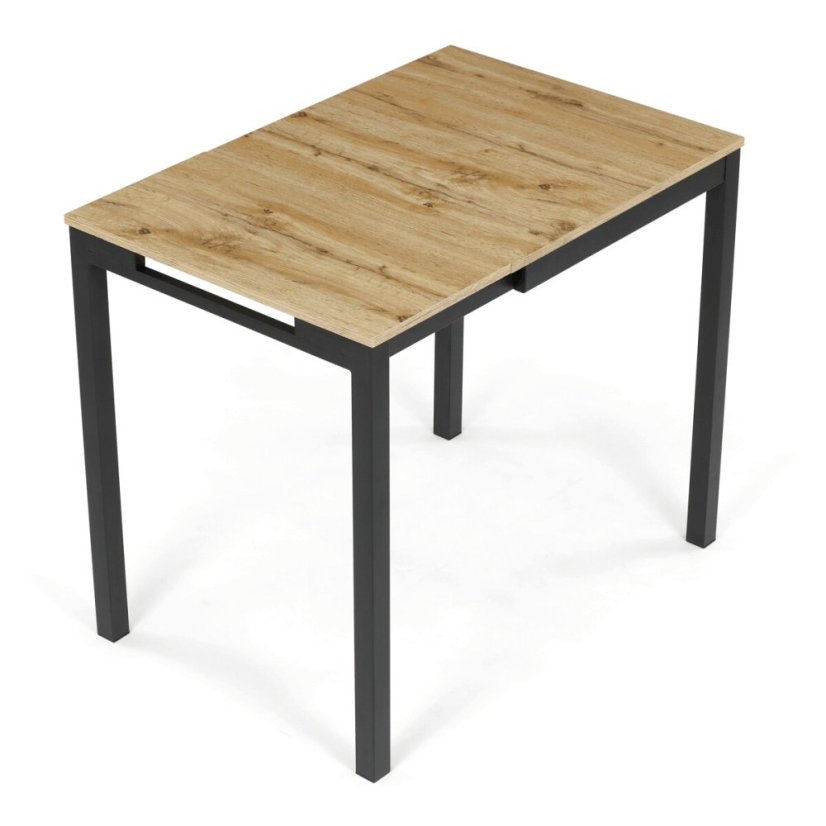 Jídelní stůl rozkládací 60-90x60 cm, melamin, dub, GDT-206 OAK - Barva (vyberte): hnědá - Barva (vyberte): hnědá#eup349726euv2