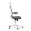 Kancelářská židle, houpací mechanismus, šedá síťovina, KA-Q843 GREY