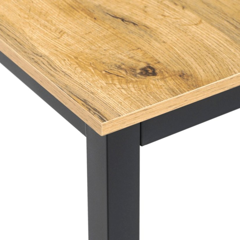 Jídelní stůl 110x70x75cm, mdf, divoký dub, GDT-202 OAK