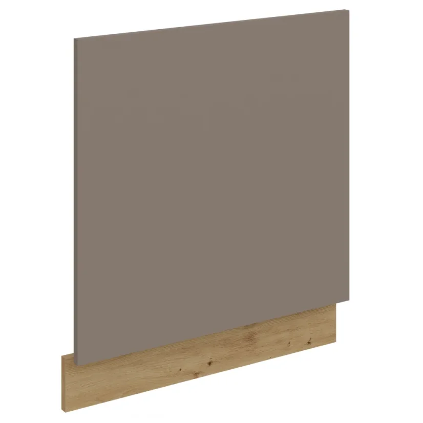 Dvířka na myčku nádobí, sandgrau/dub artisan, FRISBO ZM 570x596
