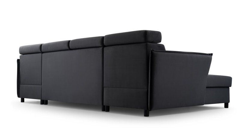 Rozkládací rohová sedačka MORENA U - Barva (vyberte): šedá#kin-kin-moris-u-nube84-seda-eup347957-euv1