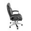 Kancelářské křeslo, houpací mechanismus, šedá ekokůže, KA-F1385 GREY