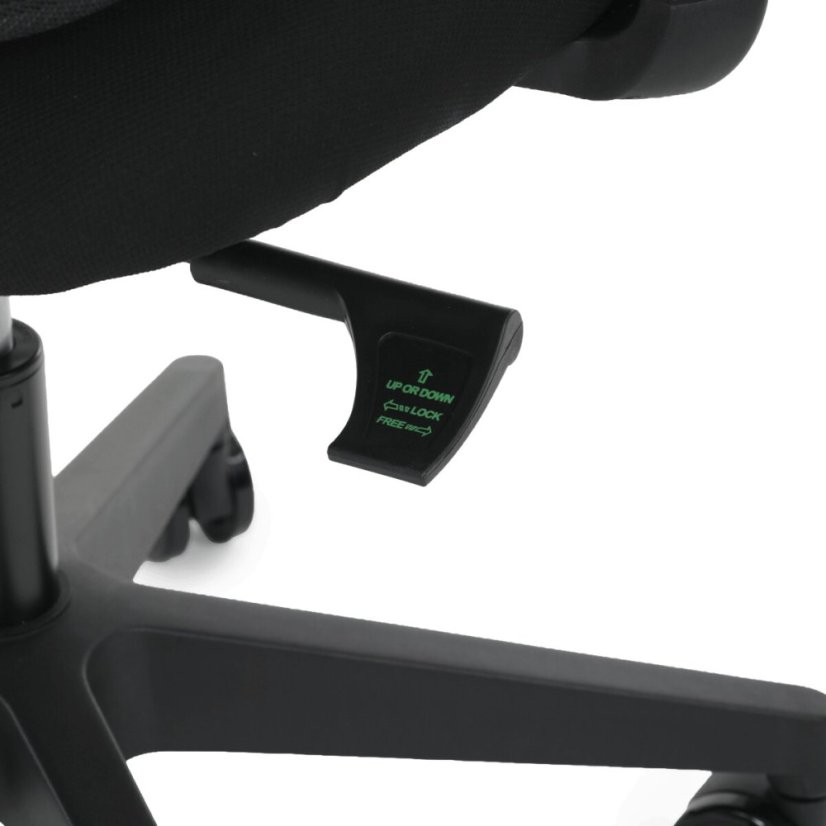 Kancelářská židle, synchronní mechanismus, černá síťovina, KA-S2173 BK