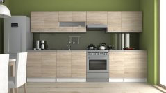 Kuchyňská linka LUSSI III 320x260 dub sonoma