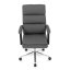 Kancelářské křeslo, houpací mechanismus, šedá ekokůže, KA-D8104 GREY