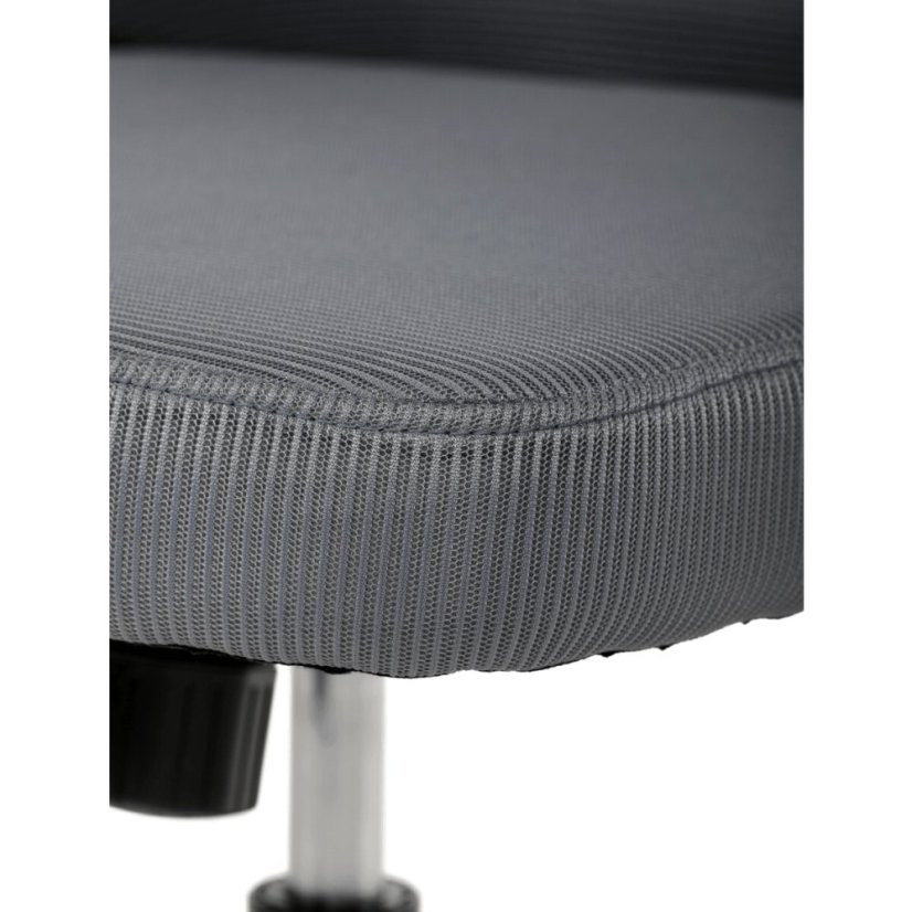 Kancelářská židle, houpací mechanismus, šedá, KA-K2021 GREY