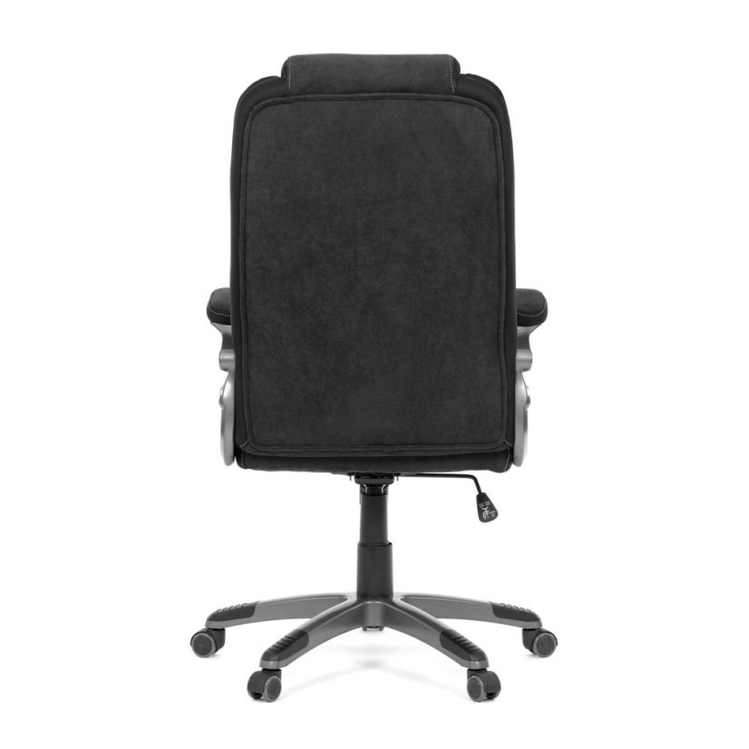 Kancelářské křeslo, houpací mechanismus, černá látka, KA-C715 BK2