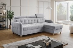 Rozkládací rohová sedačka MARTINI L 220x165cn - rozklad a úložný prostor
