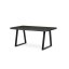 Jídelní stůl rozkládací 160-240x90 cm, lamino, šedý dub, HT-R5624 GREY