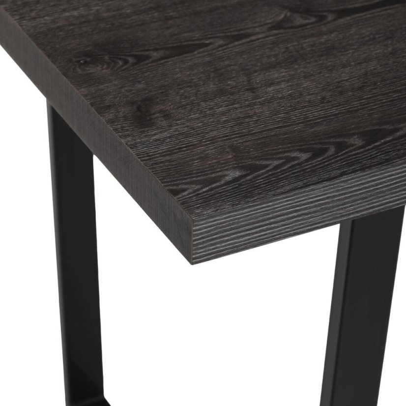 Jídelní stůl 160x80cm, lamino, šedý dub, HT-R5216 GREY