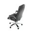 Kancelářské křeslo, houpací mechanismus, šedá ekokůže, KA-F1385 GREY