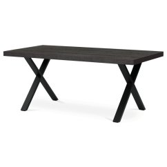 Jídelní stůl 180x90cm, lamino, šedý dub, HT-R5316 GREY