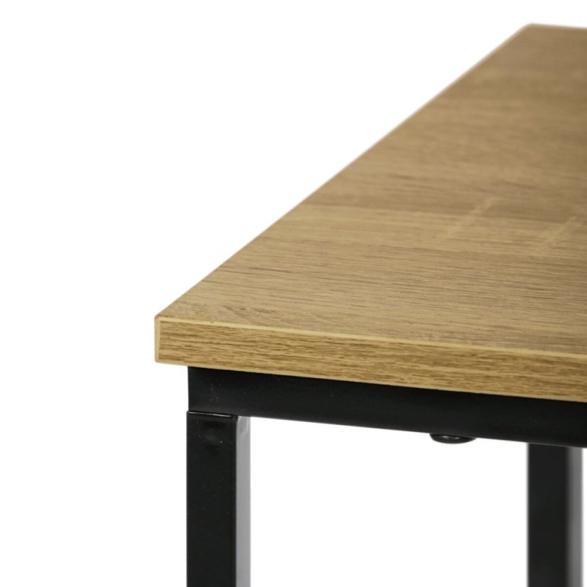 Odkládací stolek 30x40x66cm, mdf, divoký dub, CT-G1040 OAK