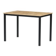 Jídelní stůl 110x70x75cm, mdf, divoký dub, GDT-202 OAK
