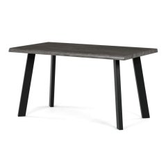Jídelní stůl 140x80cm, mdf, šedý dub, HT-F4514 GREY