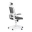 Kancelářská židle, houpací mechanismus, šedá síťovina, KA-Q843 GREY