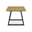 Jídelní stůl rozkládací 160-240x90 cm, lamino, dub, HT-R5624 OAK