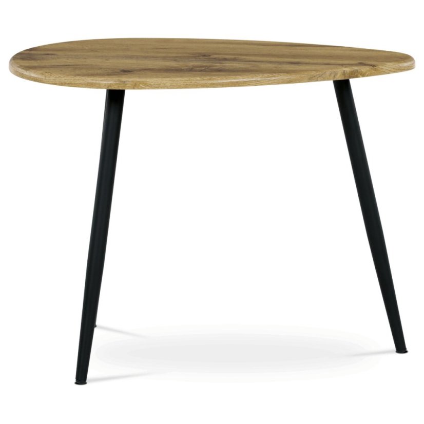 Odkládací stolek 60x40x45cm, mdf, dub, AF-3011 OAK - Dekor: Divoký dub