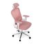 Kancelářská židle, houpací mechanismus, růžová, KA-K2031 PINK
