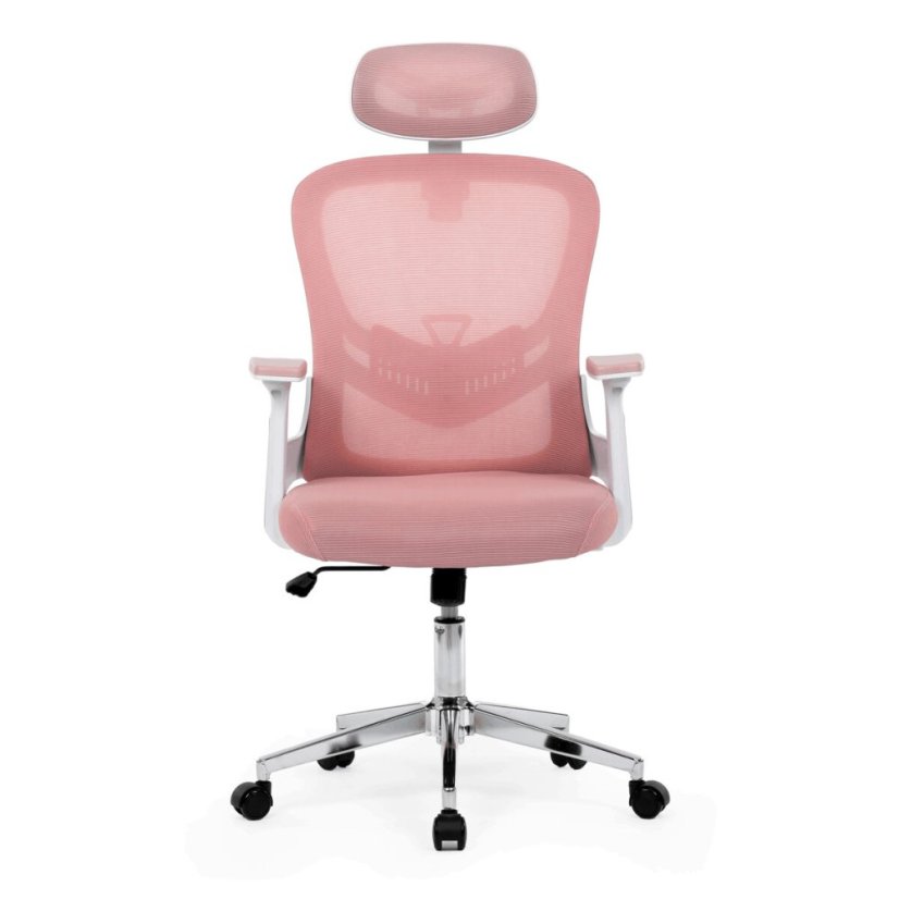 Kancelářská židle, houpací mechanismus, růžová, KA-K2031 PINK