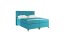 Kontinentální postel Boxspring BRAZIL tyrkysová - Vyberte rozměry: 160  x 200 cm