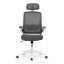 Kancelářská židle, houpací mechanismus, šedá síťovina, KA-Q843 GREY