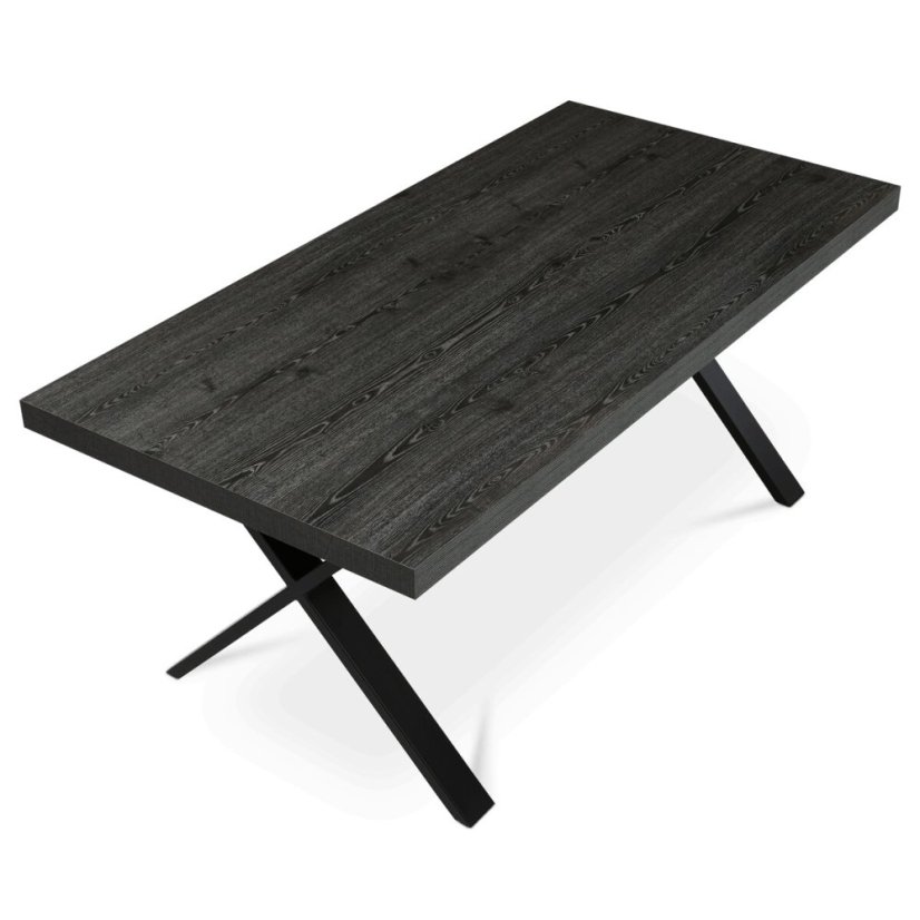 Jídelní stůl 180x90cm, lamino, šedý dub, HT-R5316 GREY