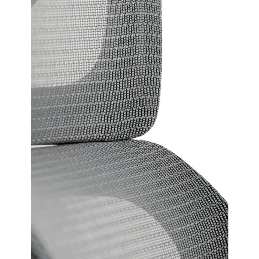 Kancelářská židle, houpací mechanismus, šedá, KA-K2080 GREY