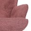 Houpací křeslo, růžová, látka, AK-373 PINK2