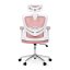 Kancelářská židle, houpací mechanismus, růžová, KA-K2031 PINK