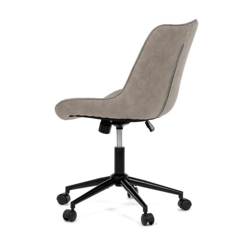 Pracovní židle, výškově nastavitelná, béžová látka, KA-V3120 LAN3