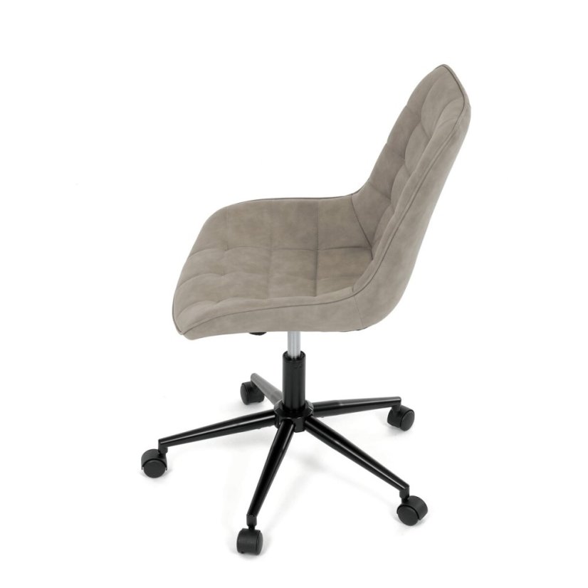 Pracovní židle, výškově nastavitelná, béžová látka, KA-V3120 LAN3