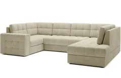 Rozkládací rohová sedačka GLOSSO U