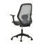 Kancelářská židle, houpací mechanismus, šedá síťovina, KA-V3149 GREY