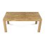 Jídelní stůl 180x90x75, masiv dub bílý, povrchová úprava olejem, nohy 10x10 cm